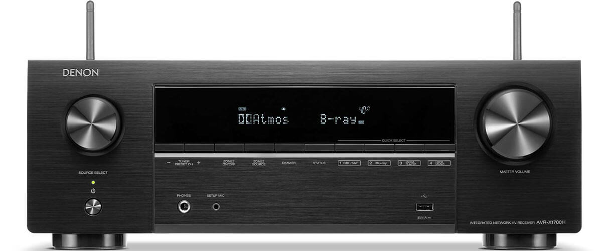 Denon AVR-X1700H features