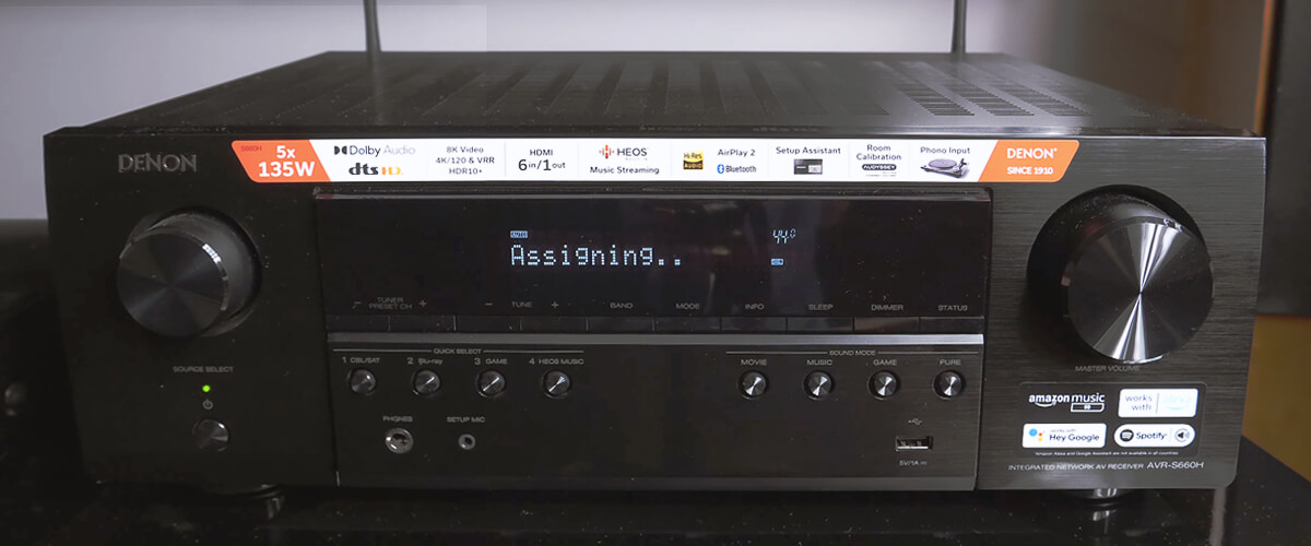 Denon AVR-S660H features and sound