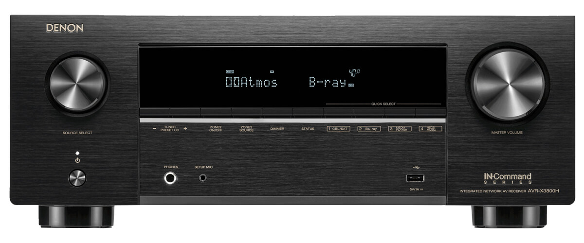 Denon AVR-X3800H features