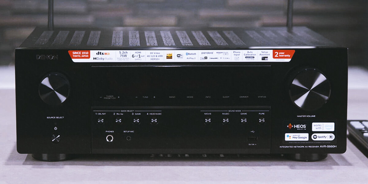 Best 5-Channels AV Receivers [Reviewed and Tested]