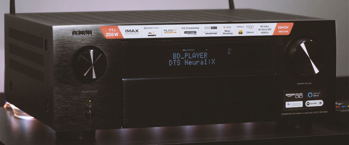 Denon AVR-X6700H features and sound