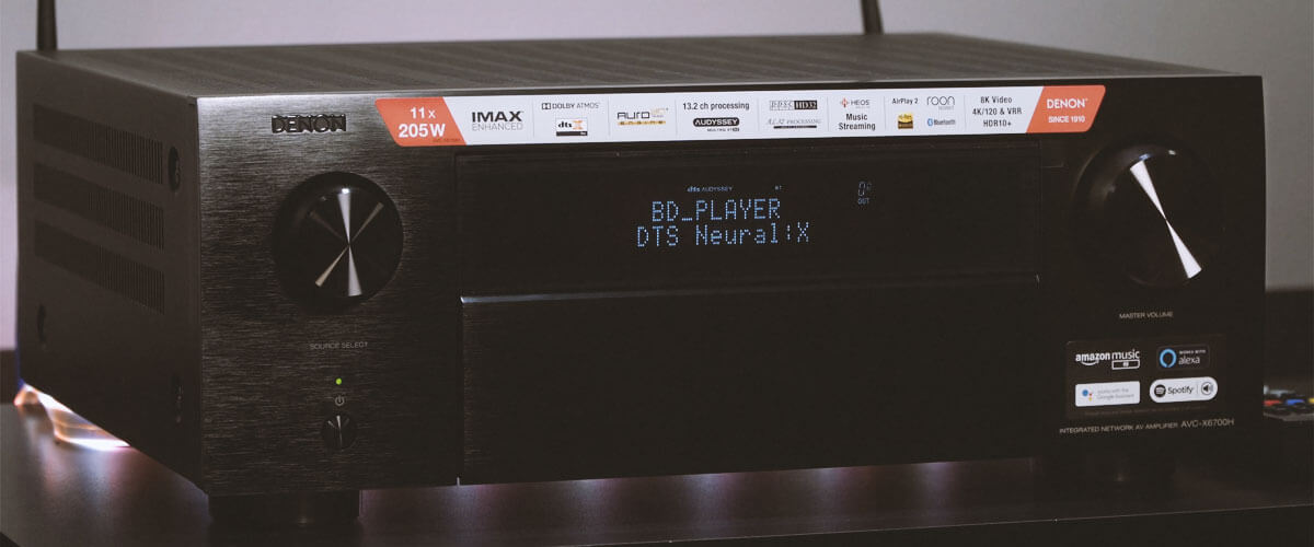 Denon AVR-X6700H sound