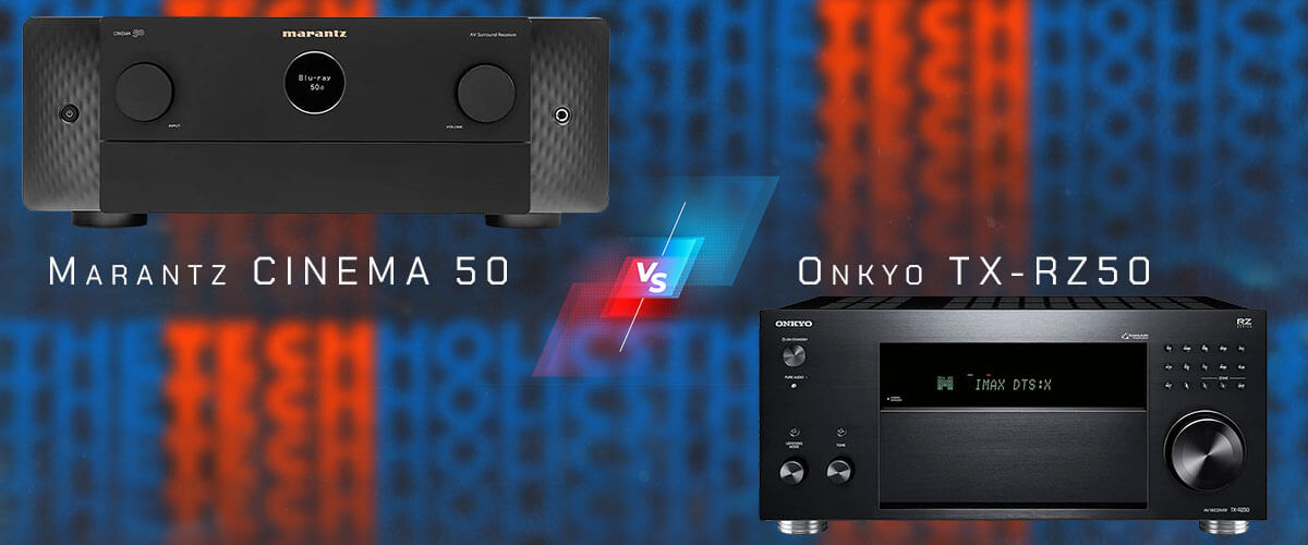 Marantz CINEMA 50 vs. Onkyo TX-RZ50 comparison